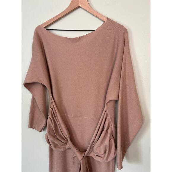 Mable Bristol Waist Tied Sweater Dress, Small - Picture 3 of 9